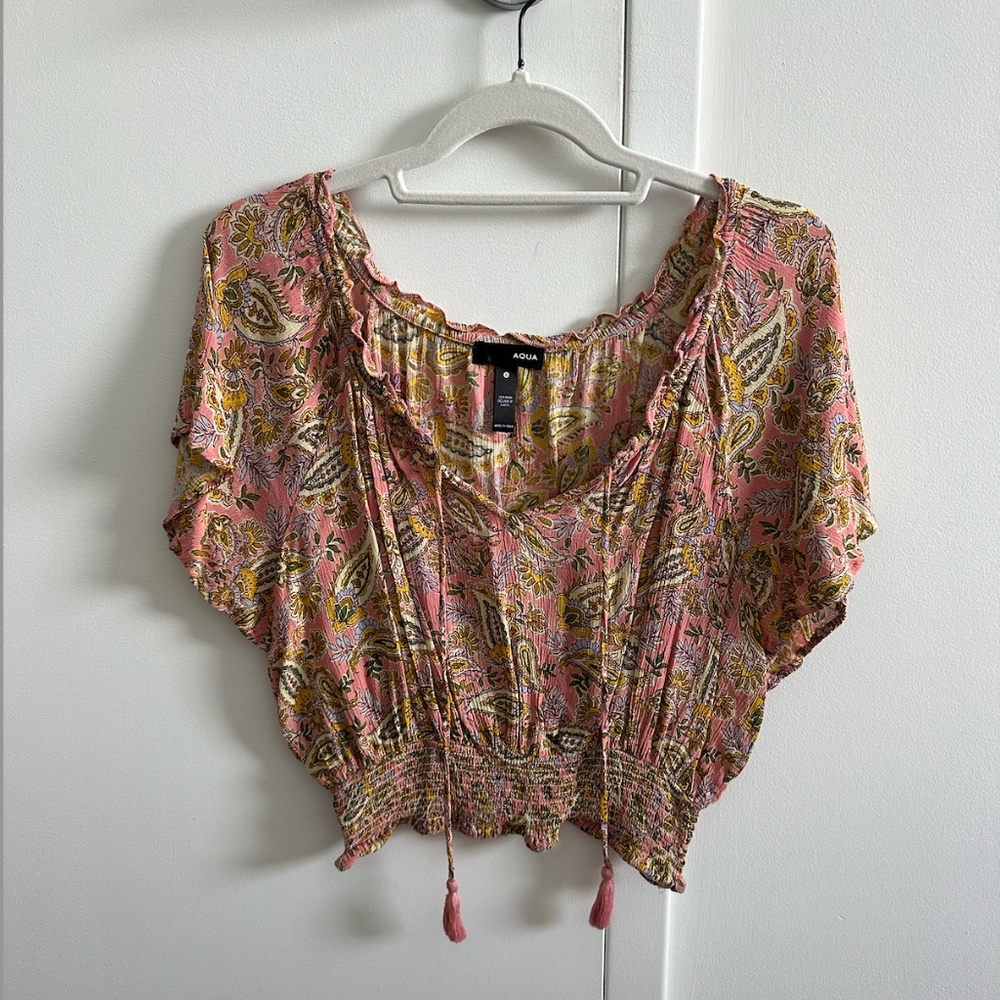 Aqua Cover Up Top